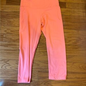 Under Armour Coral Leggings Soft Stretchy Fit